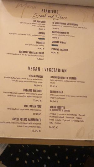   at Gavino Restaurante Bar in Funchal