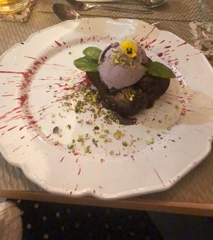 Vegan brownie   at Gavino Restaurante Bar in Funchal