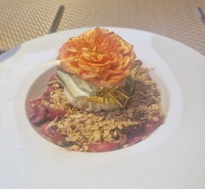 Crumble at Gavino Restaurante Bar in Funchal