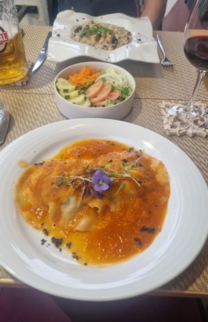 Ravioli at Gavino Restaurante Bar in Funchal
