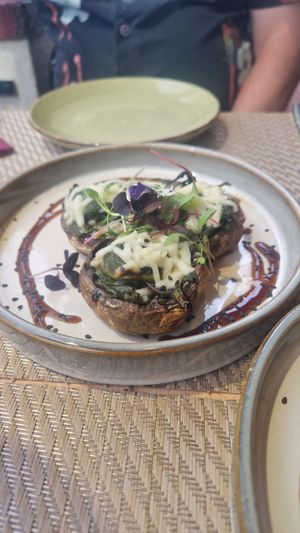 Mushrooms at Gavino Restaurante Bar in Funchal