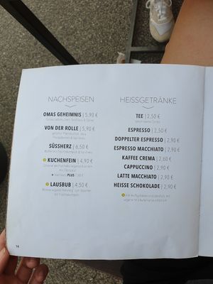 Nachspeisen at Hans im Glück in Trier