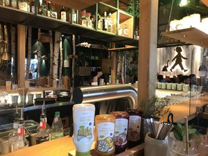 An der Theke at Hans im Glück in Trier