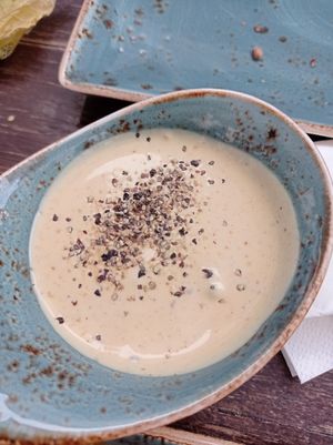 Pepper sauce, delicious at Hans im Glück in Trier