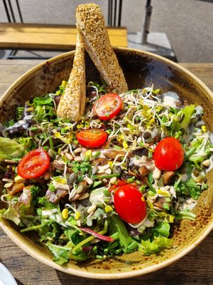 Salat at Hans im Glück in Trier