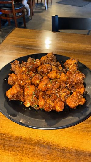 Cauliflower wings  at Bleus Burger in Gulf Shores