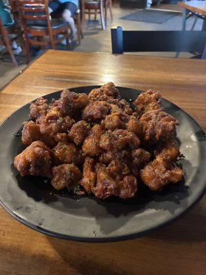 Cauliflower wings   at Bleus Burger in Gulf Shores