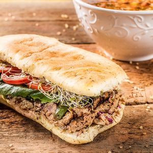 Shiitake Sandwich at Copper Branch in Oakville