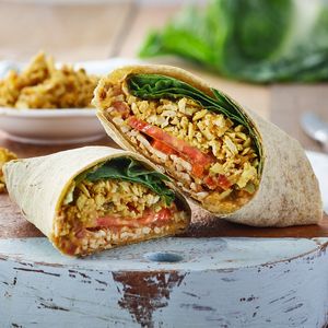 Tofu Scramble Wrap at Copper Branch in Oakville