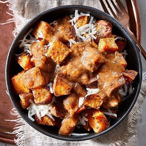 Sweet Potato Poutine at Copper Branch in Oakville