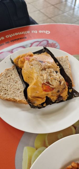 Natacamales veggie at Ananda in Managua