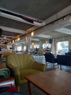 Interieur at Trevarekafeen in Henningsvaer