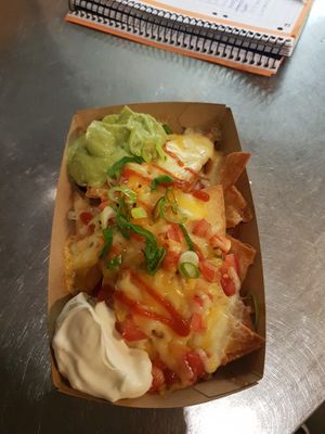 Homemade nachos at Cafe Goos in Hoorn