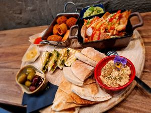 De goos plank at Cafe Goos in Hoorn