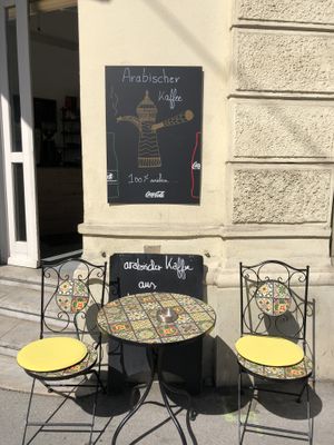 Entrance   at Moses Cafe in Graz