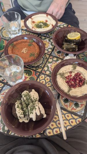 Vegan Combo dish for two! at Moses Cafe in Graz