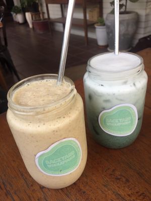 Smoothies and juices at Backyard Cafe - Street 240 in Phnom Penh