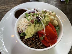 Earth bowl, $7 (plus 10% tax)  at Backyard Cafe - Street 240 in Phnom Penh