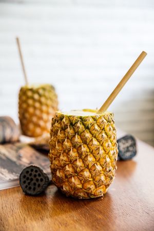 Pineapple cocktail
 at Backyard Cafe - Street 240 in Phnom Penh