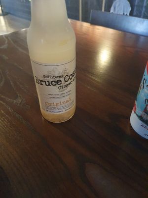 Ginger ale at Dharma Southern Kitchen in Sanford