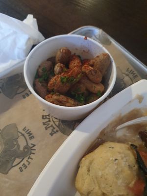 Boiled peanuts at Dharma Southern Kitchen in Sanford