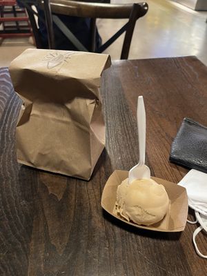 Single scoop of speculoos. Yummmyyyy  at The Greenery Creamery in Sanford