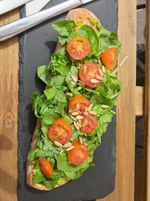 London avocado at R&B in Ljubljana