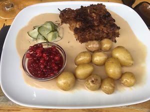 Kålpudding at Gamle Nobes Bodega in Malmo