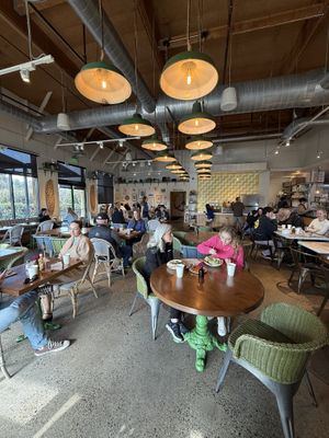 Indoor Seating   at Flower Child in Newport Beach