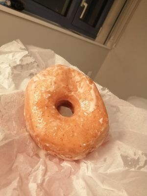 Glazed donut at Dough Doughnuts - Flatiron in New York City