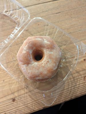 Vegan glaze at Dough Doughnuts - Flatiron in New York City