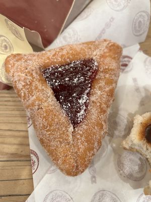 Strawberry jam  at Dough Doughnuts - Flatiron in New York City