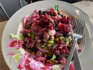 Salad  at Penny Lane Cafe in Aalborg