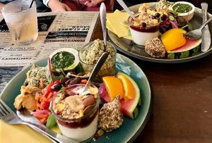Vegan brunch  at Penny Lane Cafe in Aalborg
