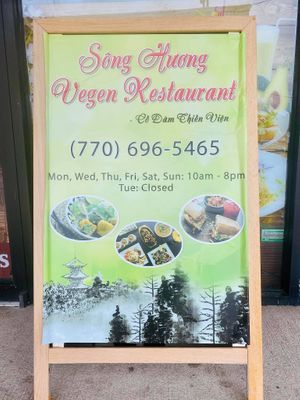 New Hours Open Daily 10am - 8pm , closed Tuesdays (Coronavirus updated as of July 13, 2020) at Song Huong Vegetarian Restaurant in Duluth