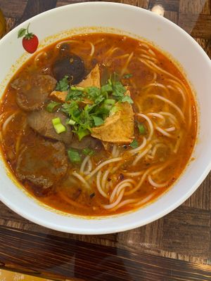 Bun Hue at Song Huong Vegetarian Restaurant in Duluth
