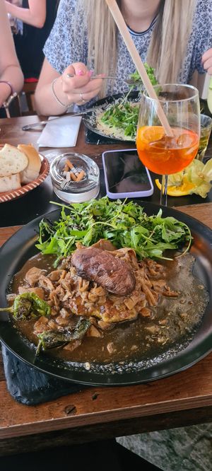 Polenta vegan gemacht at Ricardo in Klagenfurt