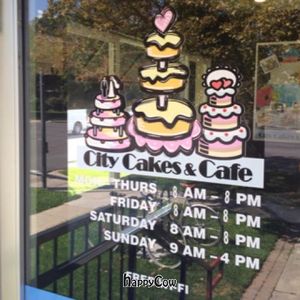 hours  at City Cakes and Cafe in Salt Lake City