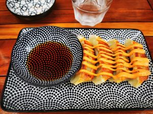 Gyoza at Vegan Sushi Bar - Downtown in Amsterdam