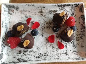 Bon bon snickers at Vegan Sushi Bar - Downtown in Amsterdam