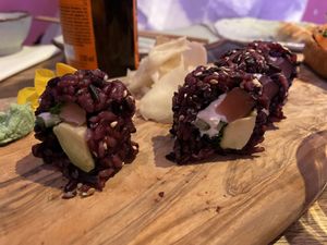 Tuna Roll at Vegan Sushi Bar - Downtown in Amsterdam