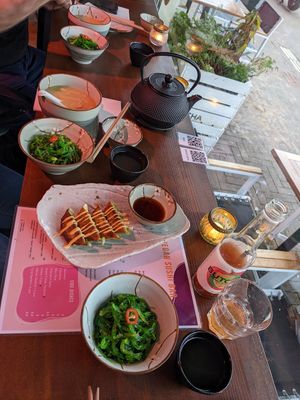 Starters at Vegan Sushi Bar - Downtown in Amsterdam