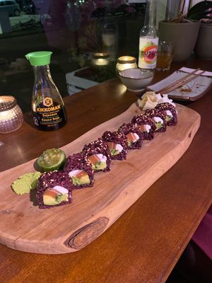 Cheesy tuna  at Vegan Sushi Bar - Downtown in Amsterdam