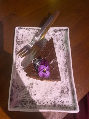 Vegan cheesecake  at Vegan Sushi Bar - Downtown in Amsterdam