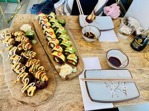   at Vegan Sushi Bar - Downtown in Amsterdam