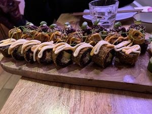 🖤🖤🖤  at Vegan Sushi Bar - Downtown in Amsterdam