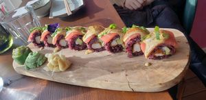 Ceviche sushi €17.95 at Vegan Sushi Bar - Downtown in Amsterdam