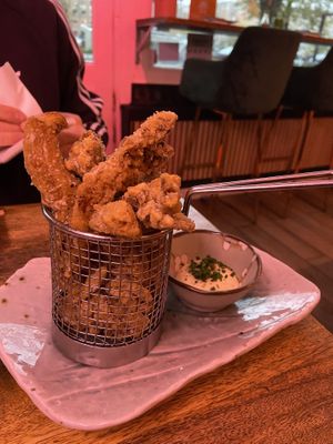 Crunchy wings: very good  at Vegan Sushi Bar - Downtown in Amsterdam
