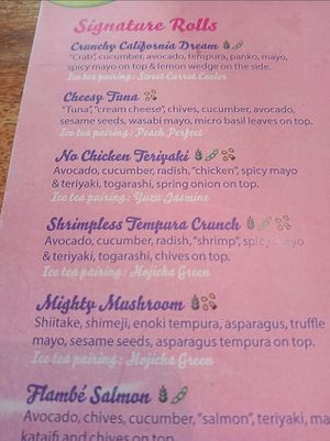   at Vegan Sushi Bar - Downtown in Amsterdam