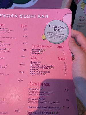   at Vegan Sushi Bar - Downtown in Amsterdam